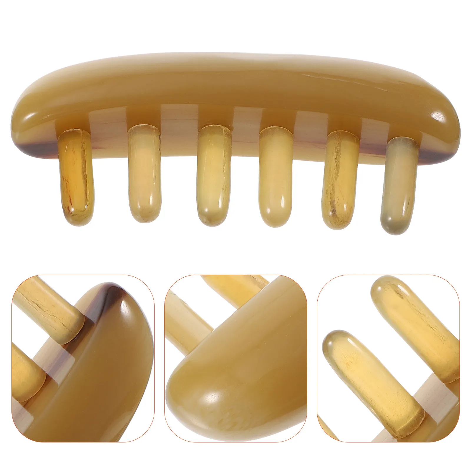 1Pcs High Quality Ox Horn Massage Comb Scalp Massager Wide Teeth Ergonomic Handle Skin Friendly Natural Horn Hair Care Guasha
1Pcs High Quality Ox Horn Massage Comb Scalp Massager Wide Teeth Ergonomic Handle Skin Friendly Natural Horn Hair Care Guasha