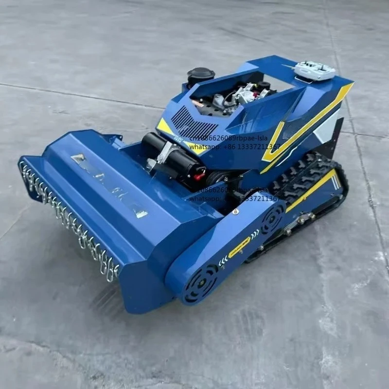 Remote Control 800mm Lawn Mower Cordless Robot Lawn Mower Flail Mower
Remote Control 800mm Lawn Mower Cordless Robot Lawn Mower Flail Mower