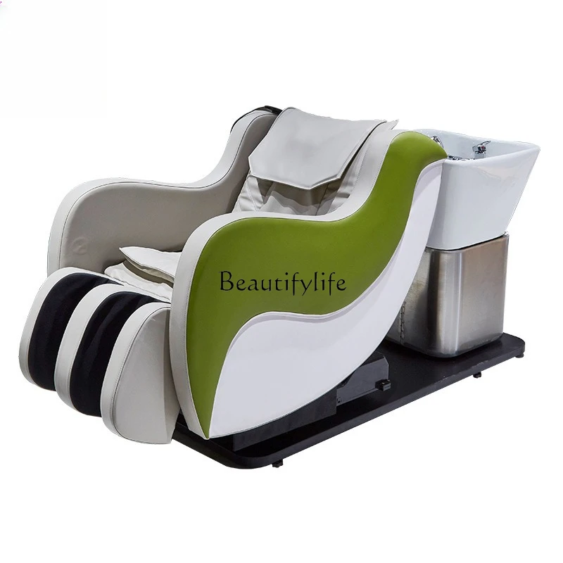 Automatic intelligent massage head treatment bed Fumigation electric shampoo flushing bed
Automatic intelligent massage head treatment bed Fumigation electric shampoo flushing bed