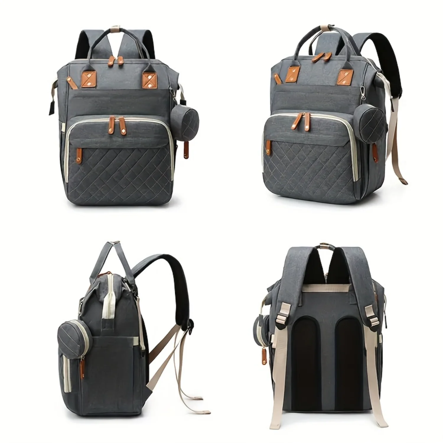 Large Capacity Mommy Bag Multi Functional Portable Mom Backpack Milk Bottle Diaper Multi Compartment Maternal Bag Christmas, Ha
Large Capacity Mommy Bag Multi Functional Portable Mom Backpack Milk Bottle Diaper Multi Compartment Maternal Bag Christmas, Ha