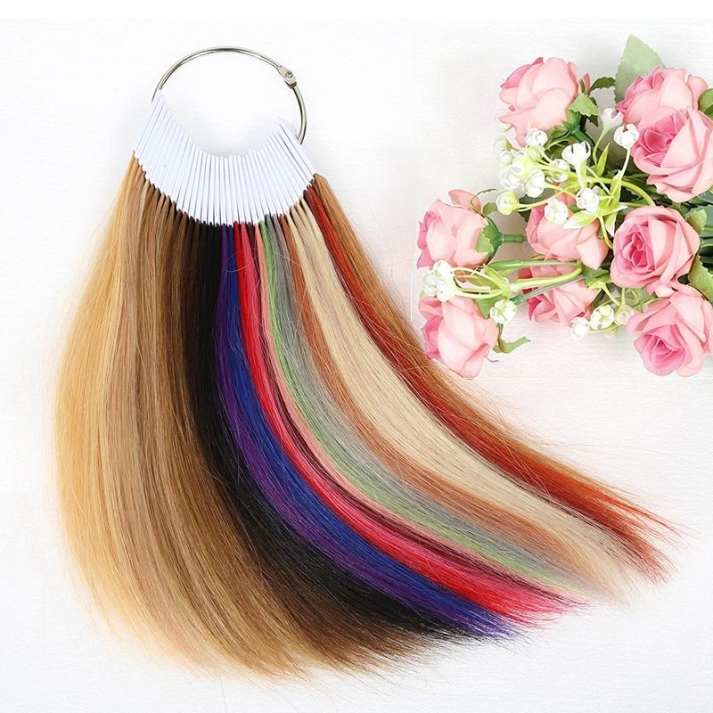 100% Human Hair Swatches for Salon Testing Color Sample 30 Piece、Pack 8 Inch Real Hair Piece Dye Test Hair Spring Hair Bundle
100% Human Hair Swatches for Salon Testing Color Sample 30 Piece、Pack 8 Inch Real Hair Piece Dye Test Hair Spring Hair Bundle