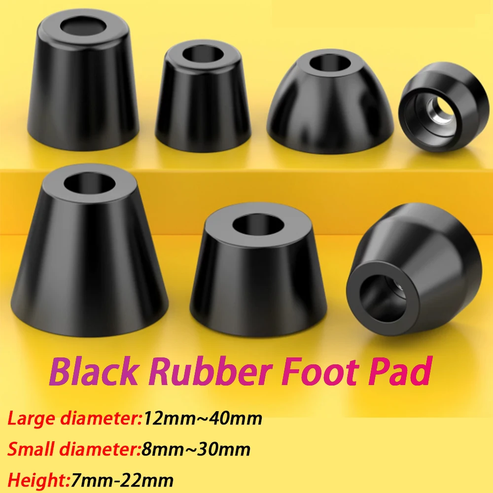 8Pcs 12-40mm Black Rubber Feet Chair Floor Protector Non-slip Furniture Feet Table Leg Cover Cabinet Bottom Pads Funiture Legs
8Pcs 12-40mm Black Rubber Feet Chair Floor Protector Non-slip Furniture Feet Table Leg Cover Cabinet Bottom Pads Funiture Legs