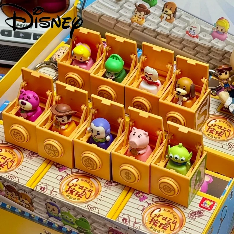 Genuine Disney Toy Story Stress Relief Keychain Blind Box Genuine Keyboard Keycap Fun Pendant Trendy Figure Collectible Toy Gift
Genuine Disney Toy Story Stress Relief Keychain Blind Box Genuine Keyboard Keycap Fun Pendant Trendy Figure Collectible Toy Gift