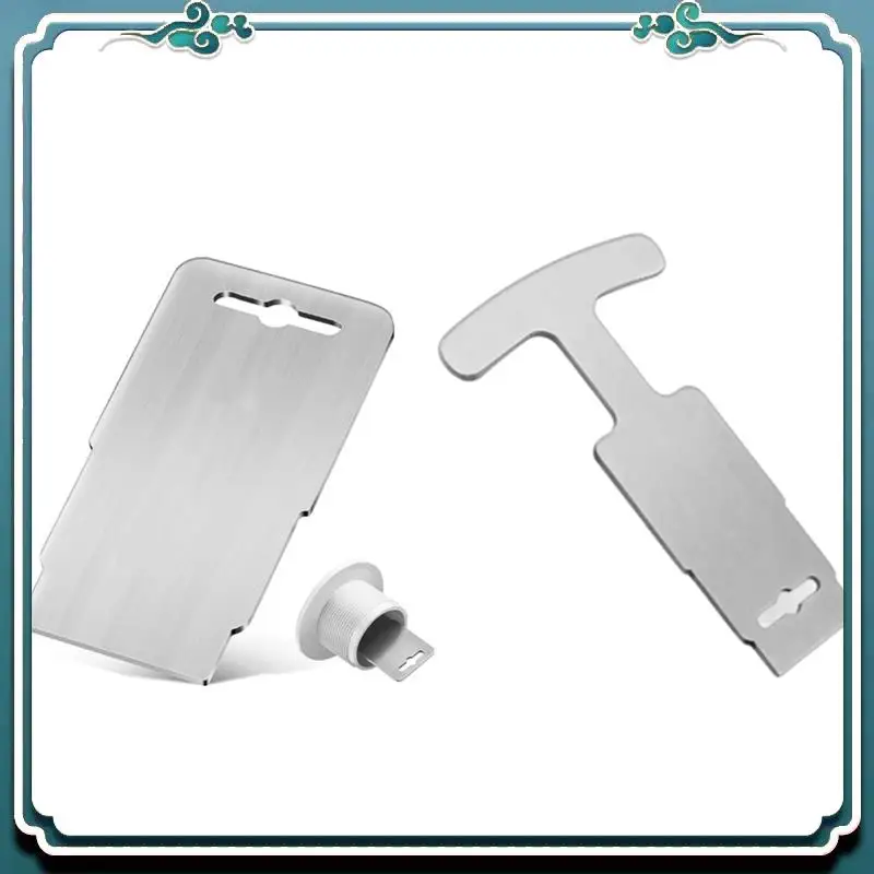 A65G-Set Of 2 Metal Swimming Pool Plug Removers Disassembly Ergonomic Handle For Eyeball Seating And Jet Fitting Adjustment
A65G-Set Of 2 Metal Swimming Pool Plug Removers Disassembly Ergonomic Handle For Eyeball Seating And Jet Fitting Adjustment
