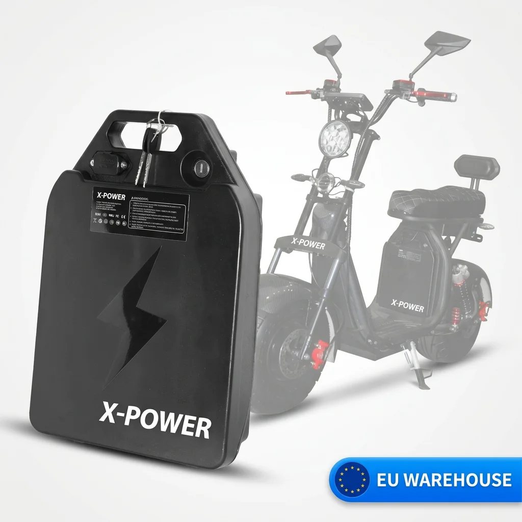 High-Capacity 60V 20Ah Lithium Battery Pack For Citycoco Scooters - Removable, 40km Range, BMS Smart Protection
High-Capacity 60V 20Ah Lithium Battery Pack For Citycoco Scooters - Removable, 40km Range, BMS Smart Protection