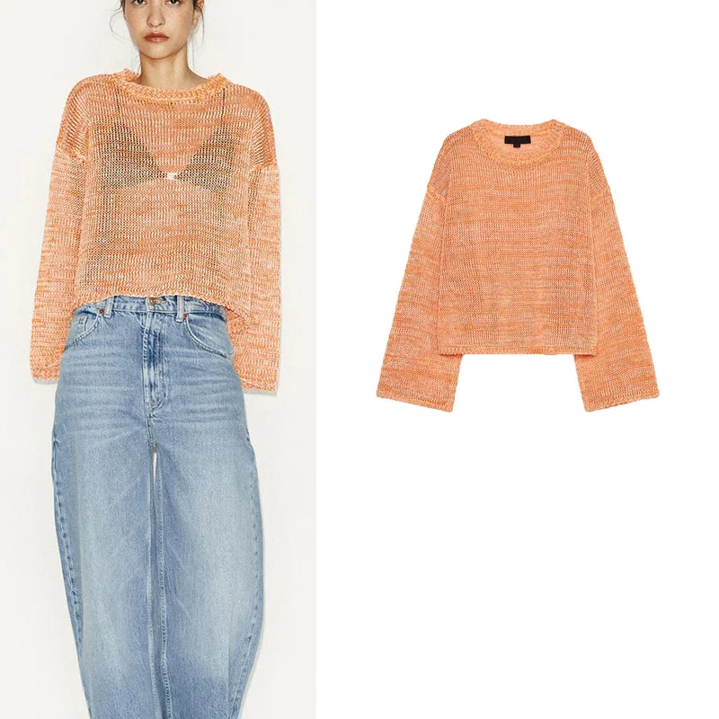 Casual Long Sve Knitted Sweater Women's Design Sense Embellied One-oulder Summer New Arrival Polyester Fiber round Ne
Casual Long Sve Knitted Sweater Women's Design Sense Embellied One-oulder Summer New Arrival Polyester Fiber round Ne