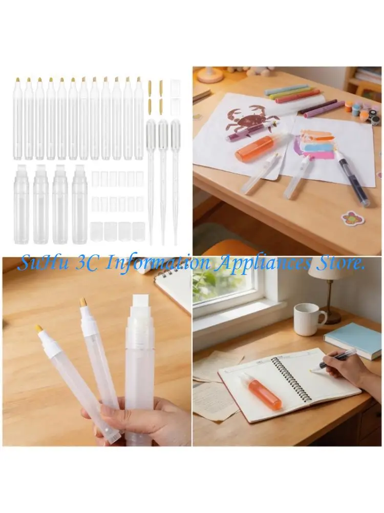 16 Piece Refill Able White Paint Marker Set With 3 Types Of Tips For Artists
16 Piece Refill Able White Paint Marker Set With 3 Types Of Tips For Artists