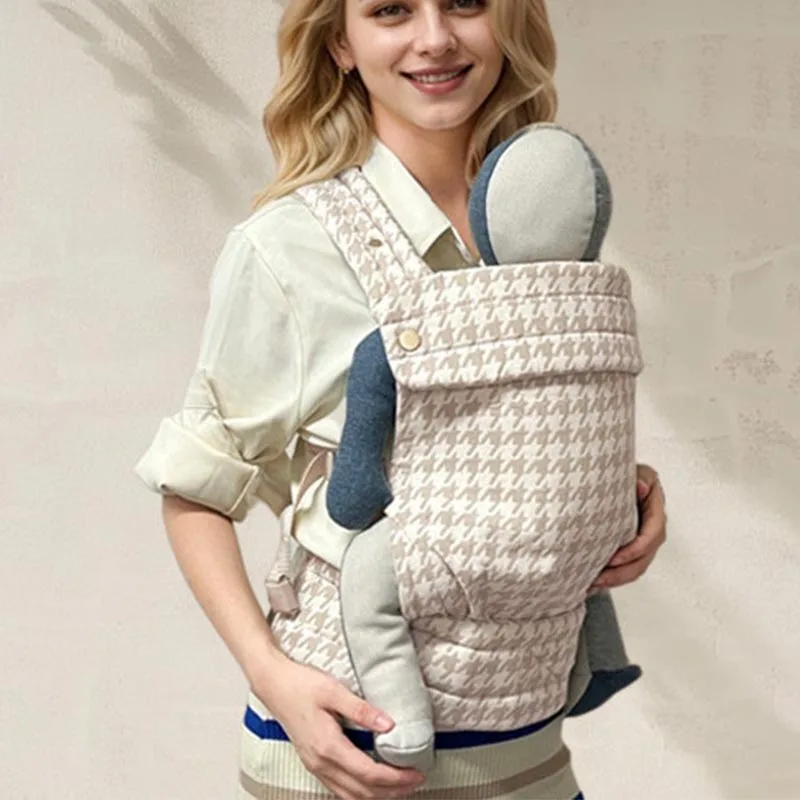 Многофункциональная регулируемая хлопковая переноска для младенцев с двумя лямками, поясной поддержкой и сиденьем
Многофункциональная регулируемая хлопковая переноска для младенцев с двумя лямками, поясной поддержкой и сиденьем