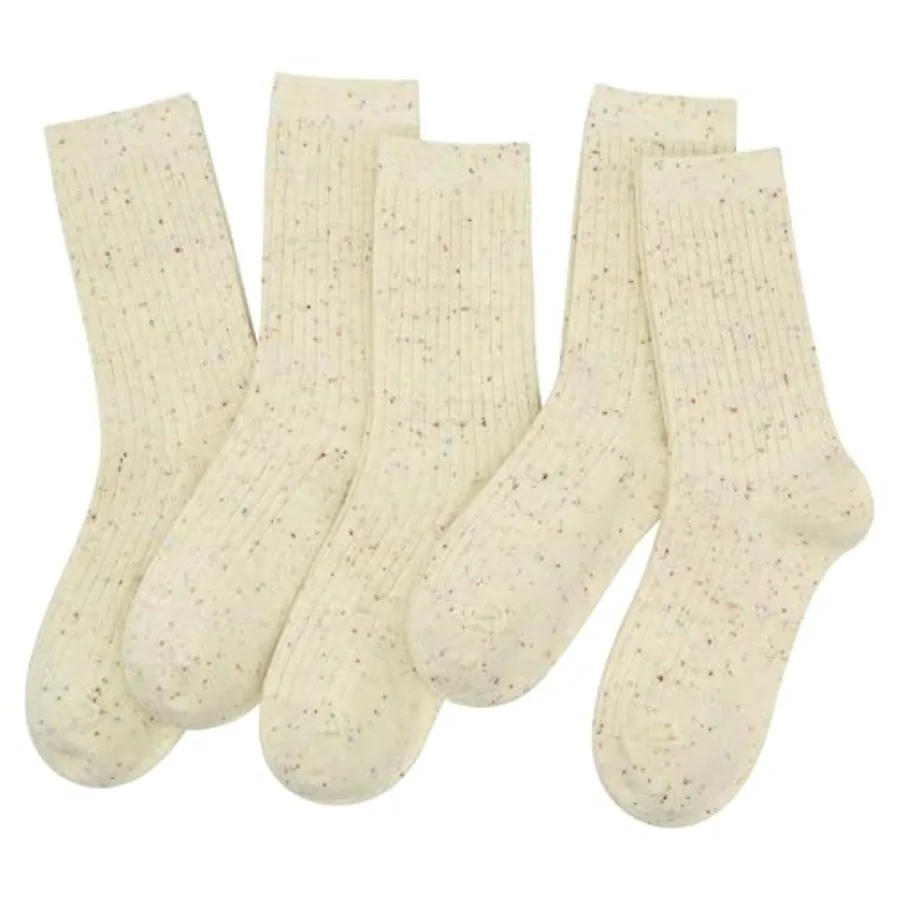 SERISIMPLE Women Cotton Crew Socks Rib Retro Casual Thin Cute Knit Comfy Breathable Dress Socks for Ladies 5 Pairs
SERISIMPLE Women Cotton Crew Socks Rib Retro Casual Thin Cute Knit Comfy Breathable Dress Socks for Ladies 5 Pairs