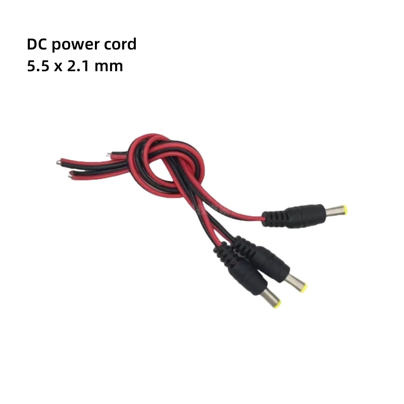 DC Power Plug Cable 5.5*2.1mm Monitoring Power Cord DC Male End Cable 25 cm Long Connection Cable
DC Power Plug Cable 5.5*2.1mm Monitoring Power Cord DC Male End Cable 25 cm Long Connection Cable