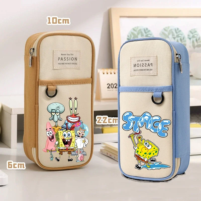 SpongeBobed SquarePants Pencil Case Boy Girl Kawaii Color Blocked Anime Pen Pouch Trendy High-capacity Stationery Bag Pencil Bag
SpongeBobed SquarePants Pencil Case Boy Girl Kawaii Color Blocked Anime Pen Pouch Trendy High-capacity Stationery Bag Pencil Bag