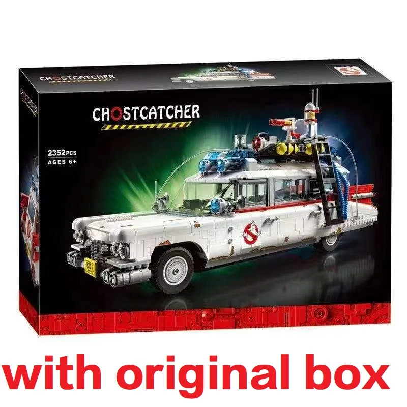 With Original Box352 PCS ECTO-1 Creative Vehicle Building Block Compatible with 10274 Bricks Toy Car Model Car gift
With Original Box352 PCS ECTO-1 Creative Vehicle Building Block Compatible with 10274 Bricks Toy Car Model Car gift