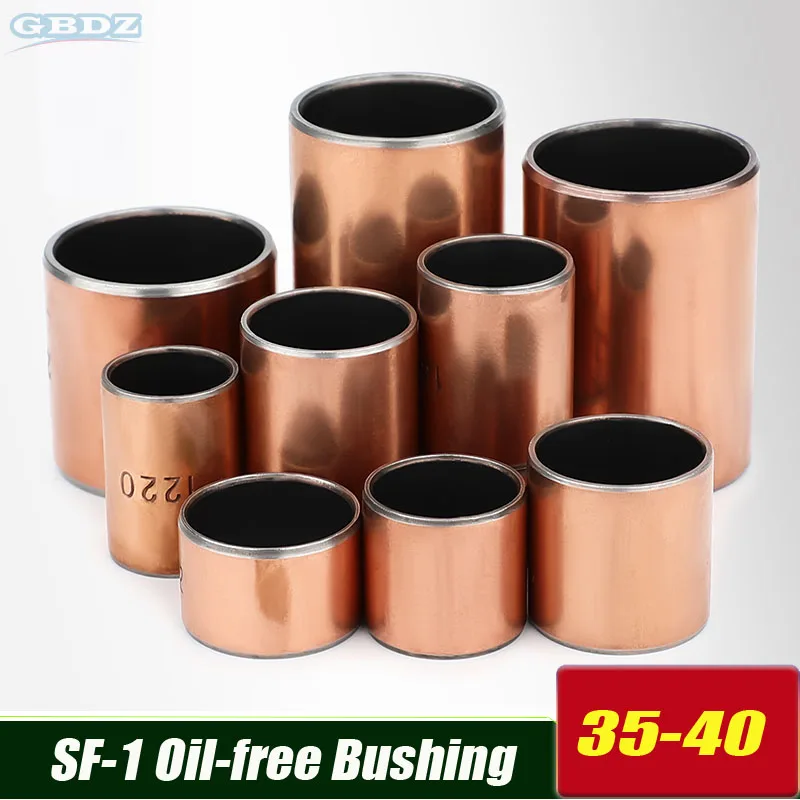 1PCS Inner 35mm 36mm 38mm 40mm SF-1 Oil-free Bushing Self-lubricating Copper Bushing Guide Bushing LFB Composite Bearing
1PCS Inner 35mm 36mm 38mm 40mm SF-1 Oil-free Bushing Self-lubricating Copper Bushing Guide Bushing LFB Composite Bearing