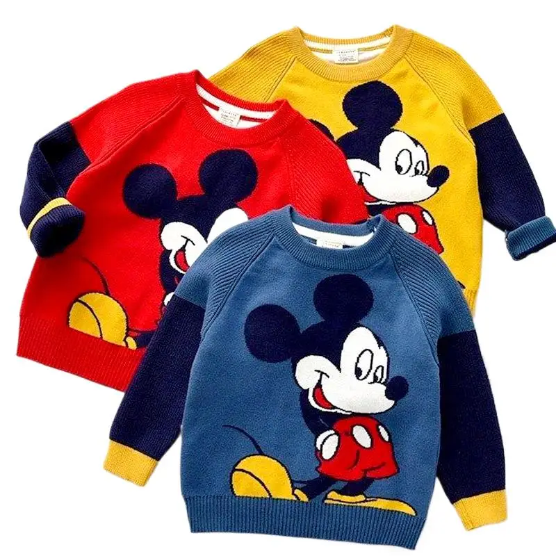 Boy's Cotton Sweater Children's Pullover Knitting Shirt Boy's Round Neck Sweater Double Layer New Style Cartoon Sweater
Boy's Cotton Sweater Children's Pullover Knitting Shirt Boy's Round Neck Sweater Double Layer New Style Cartoon Sweater
