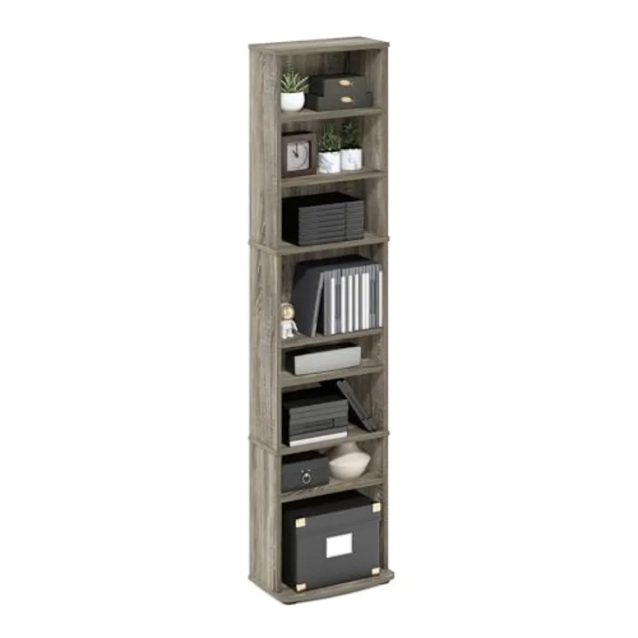 Jaya DVD Shelf 8-Tier Tall Narrow CD Rack Media Shelf with Adjustable Shelves DVD Storage Cabinets for CD Blueray Game Disc Eas
Jaya DVD Shelf 8-Tier Tall Narrow CD Rack Media Shelf with Adjustable Shelves DVD Storage Cabinets for CD Blueray Game Disc Eas