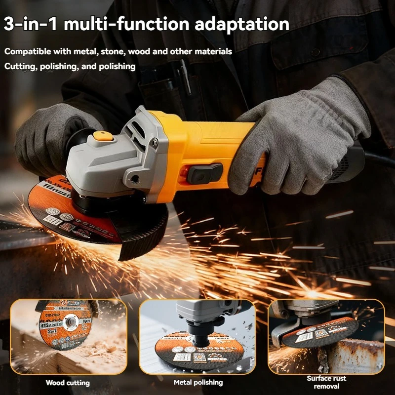 Professional Combo Kit Angle Grinder + Drill for Home Renovation
Professional Combo Kit Angle Grinder + Drill for Home Renovation