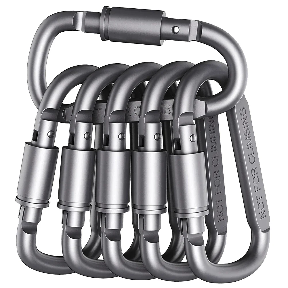 4PCS Carabiner Set For Key Camping Survival EDC Outdoor Keychain Clip Alloy Aluminum Tactical Caribiner Hook Karabiners
4PCS Carabiner Set For Key Camping Survival EDC Outdoor Keychain Clip Alloy Aluminum Tactical Caribiner Hook Karabiners