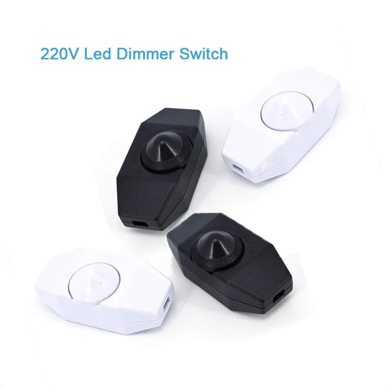 2pcs 220V LED Dimmer Switch Adjustable Controller Knob Lamp Cord Plug-In Table Floor Light Dimming On/Off
2pcs 220V LED Dimmer Switch Adjustable Controller Knob Lamp Cord Plug-In Table Floor Light Dimming On/Off