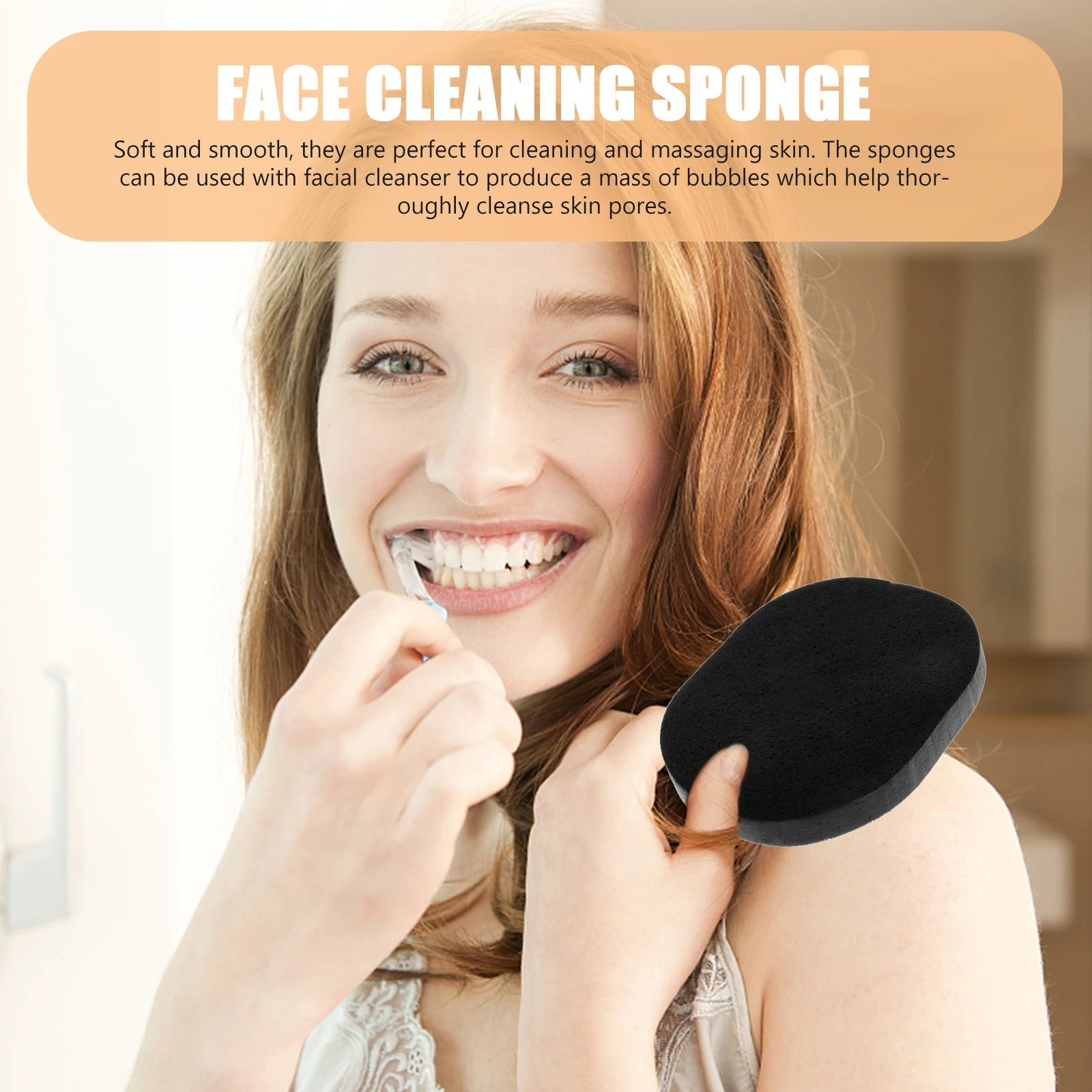 2pcs Black Bamboo Charcoal Facial Sponges Soft Smooth Reusable Konjac Sponge Face Cleaning Pore Cleanser Skin Care Make Up Home
2pcs Black Bamboo Charcoal Facial Sponges Soft Smooth Reusable Konjac Sponge Face Cleaning Pore Cleanser Skin Care Make Up Home