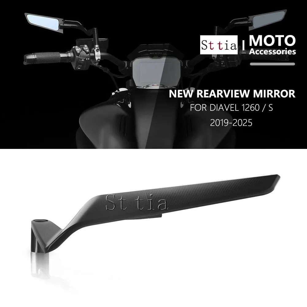 Зеркала заднего вида для мотоцикла, зеркало заднего вида для Ducati XDIAVEL X Diavel 1262 S/Dark 2021-2025 DIAVEL 1260 S 2019-2025
Зеркала заднего вида для мотоцикла, зеркало заднего вида для Ducati XDIAVEL X Diavel 1262 S/Dark 2021-2025 DIAVEL 1260 S 2019-2025