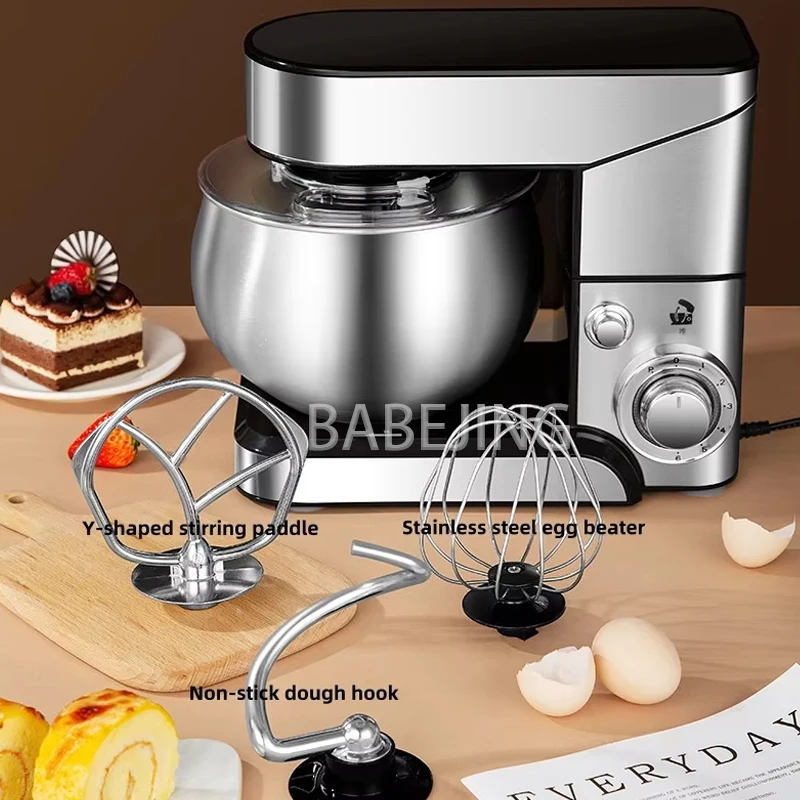 Многофункциональная 6-скоростная машина шеф-повара BABEJING, бытовой миксер для яичного крема, полностью автоматический миксер для наполнения еды
Многофункциональная 6-скоростная машина шеф-повара BABEJING, бытовой миксер для яичного крема, полностью автоматический миксер для наполнения еды