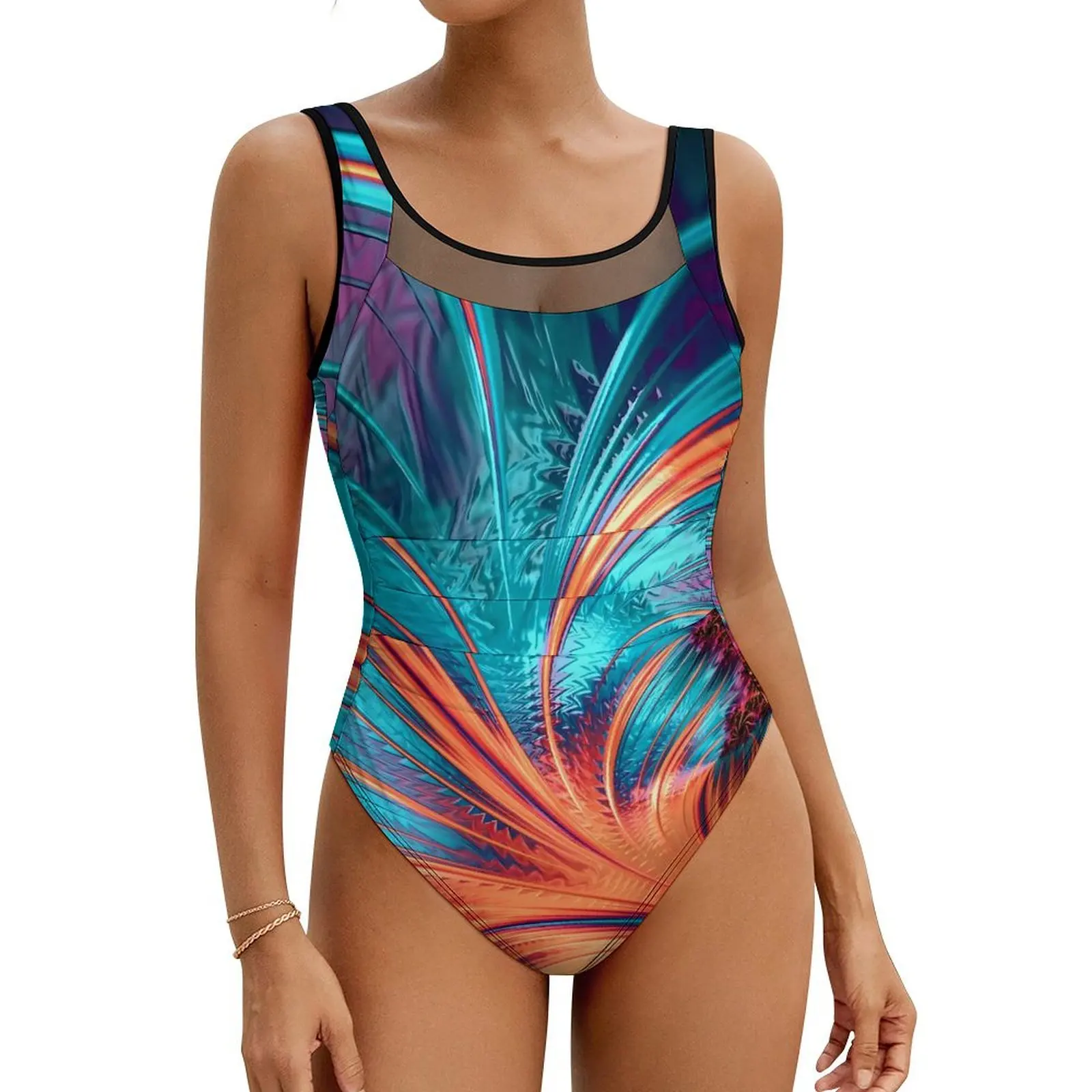 Feather Swirls Swimsuit Abstract Print One Piece Swimwear Push Up Trend Bathing Suit Sexy Holiday Pool Graphic Beach Outfits
Feather Swirls Swimsuit Abstract Print One Piece Swimwear Push Up Trend Bathing Suit Sexy Holiday Pool Graphic Beach Outfits