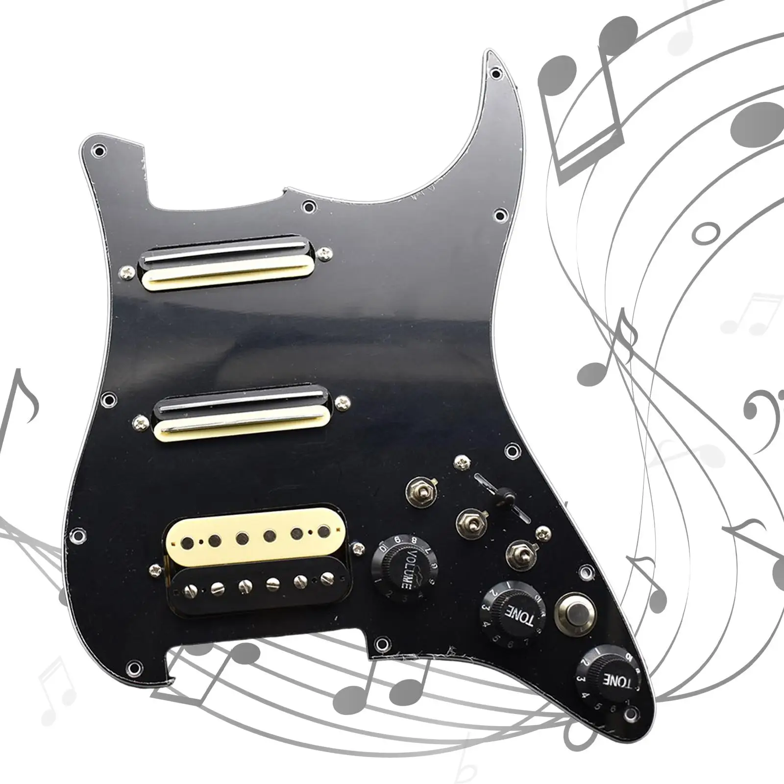 Непосредственная Замена прочного проводного звукоснимателя для гитары Pickguard
Непосредственная Замена прочного проводного звукоснимателя для гитары Pickguard