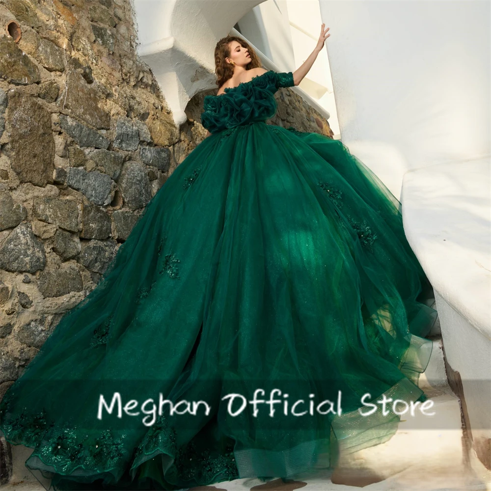 Mexico Green Off The Shoulder Quinceanera Dress 2025 Beaded Prom Dress Birthday 3D Flower Applique Crystal Graduation Customized
Mexico Green Off The Shoulder Quinceanera Dress 2025 Beaded Prom Dress Birthday 3D Flower Applique Crystal Graduation Customized