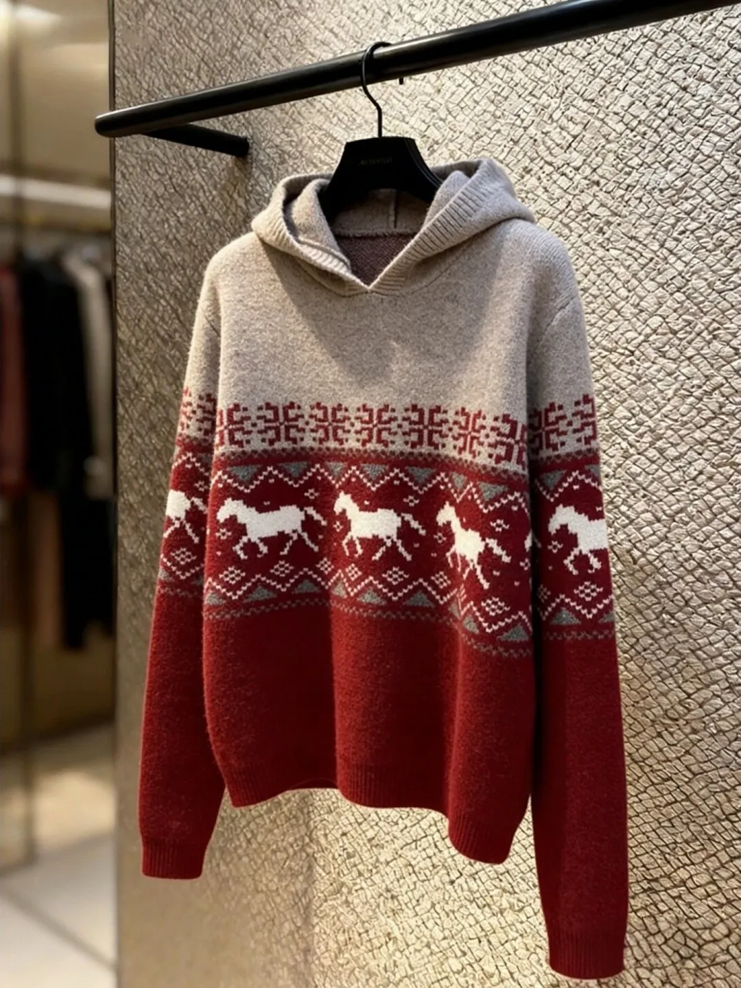 Cisas Aosphere Ferris Island Hoodie Knitted Sweater Men Women Sle Autumn Winter New Lazy Sle Red Sweater
Cisas Aosphere Ferris Island Hoodie Knitted Sweater Men Women Sle Autumn Winter New Lazy Sle Red Sweater