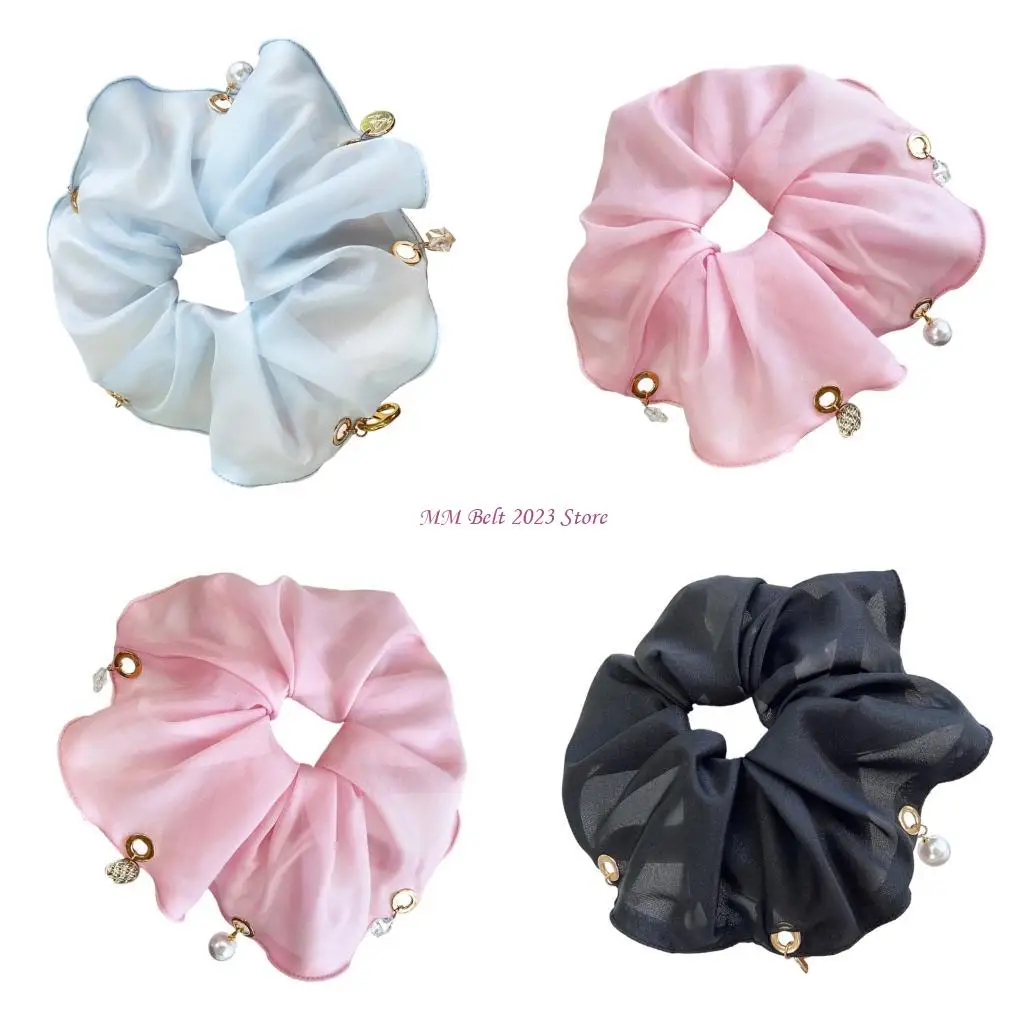 49ME Soft Elastic Hairband Romantics Hair Scrunchie Star Pearls Pattern Hair Tie
49ME Soft Elastic Hairband Romantics Hair Scrunchie Star Pearls Pattern Hair Tie