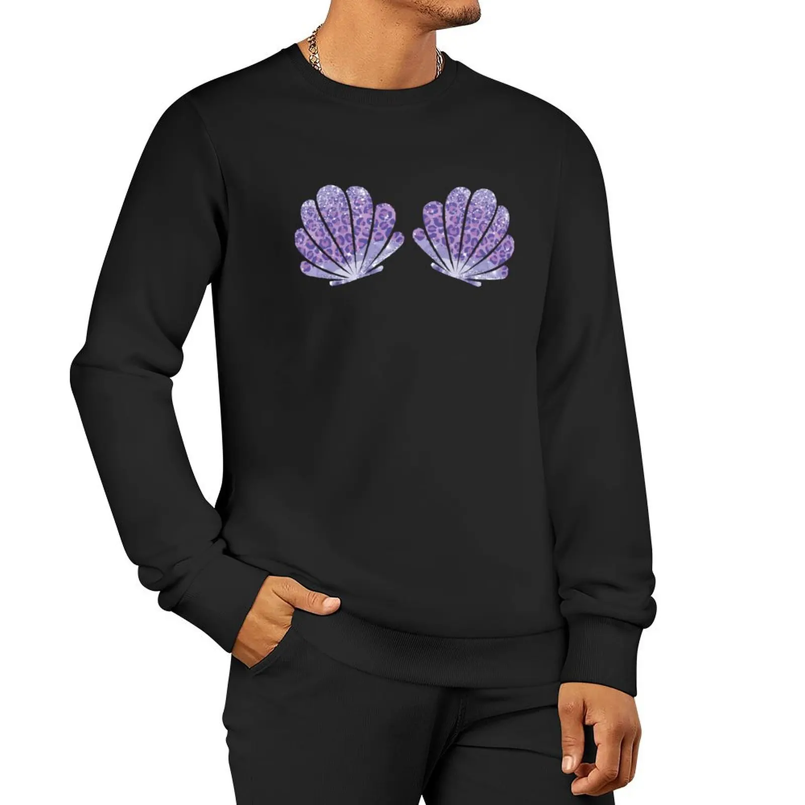 Mermaid Sea Shell Bra Purple Leopard Halloween Costume Matching Party Cute Pullover Hoodie anime clothes sweatshirt men
Mermaid Sea Shell Bra Purple Leopard Halloween Costume Matching Party Cute Pullover Hoodie anime clothes sweatshirt men