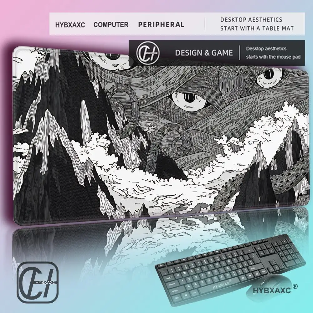 HYBXAXC All-Seeing Mountain Eyes Anime Desk Mat (B&W) Horror Manga Surreal Mousepad
HYBXAXC All-Seeing Mountain Eyes Anime Desk Mat (B&W) Horror Manga Surreal Mousepad