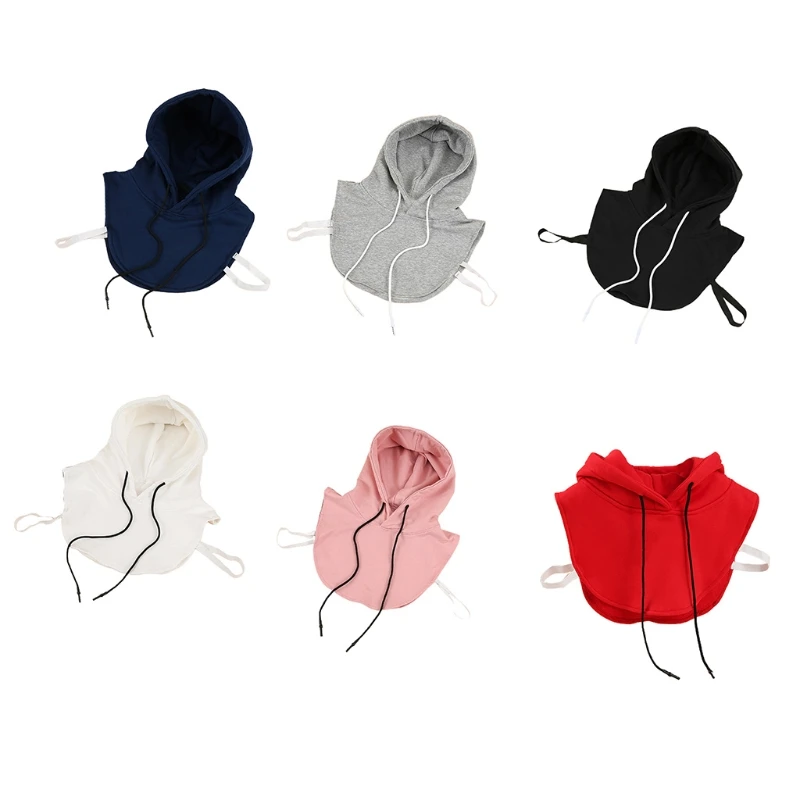 Women Men Autumn Hoodie Fake Collar Detachable Dickey Pullover Crop Top Harajuku Solid Color Half Sweatshirt Neck Drop shipping
Women Men Autumn Hoodie Fake Collar Detachable Dickey Pullover Crop Top Harajuku Solid Color Half Sweatshirt Neck Drop shipping