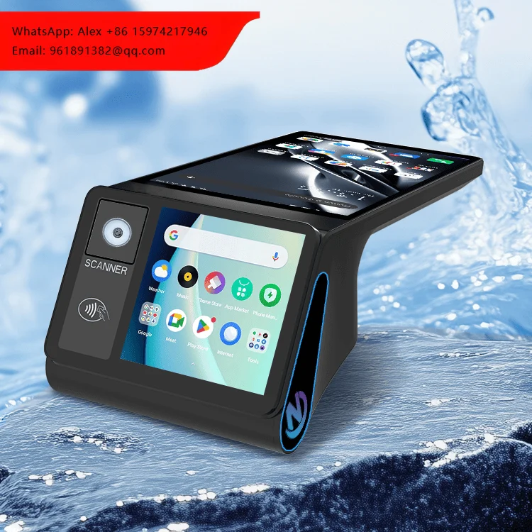 Fiscal Invoice System Android POS Z108 Dual Screen OEM ODM 8 Inch 80mm Printer 4GB RAM
Fiscal Invoice System Android POS Z108 Dual Screen OEM ODM 8 Inch 80mm Printer 4GB RAM