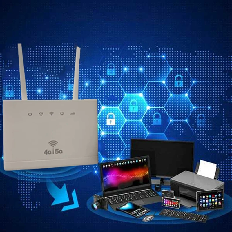 4G Wifi Router 150Mbps 2.4G WIFI T900CPE Wireless Router For Home Office Easy To Use (US Plug)
4G Wifi Router 150Mbps 2.4G WIFI T900CPE Wireless Router For Home Office Easy To Use (US Plug)