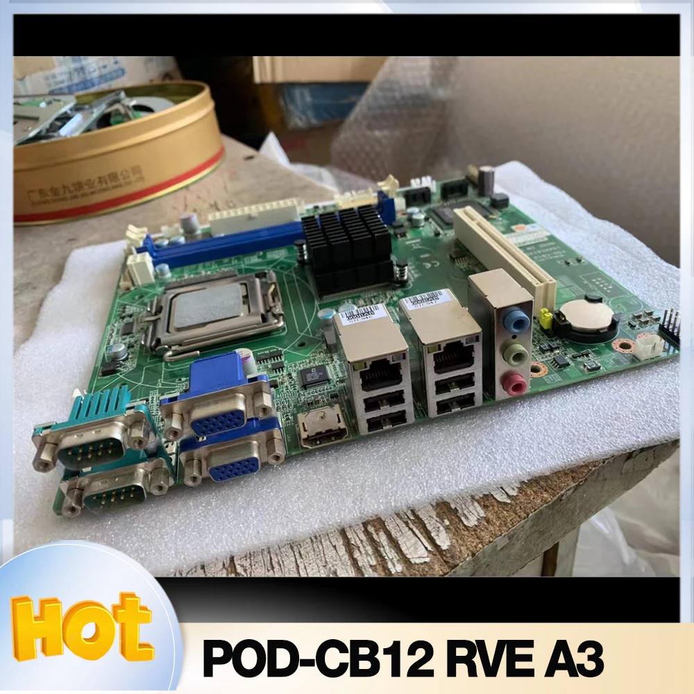 Для Advantech POD-CB12 RVE A3 промышленный компьютер материнская плата LGA 775 два сетевых порта
Для Advantech POD-CB12 RVE A3 промышленный компьютер материнская плата LGA 775 два сетевых порта