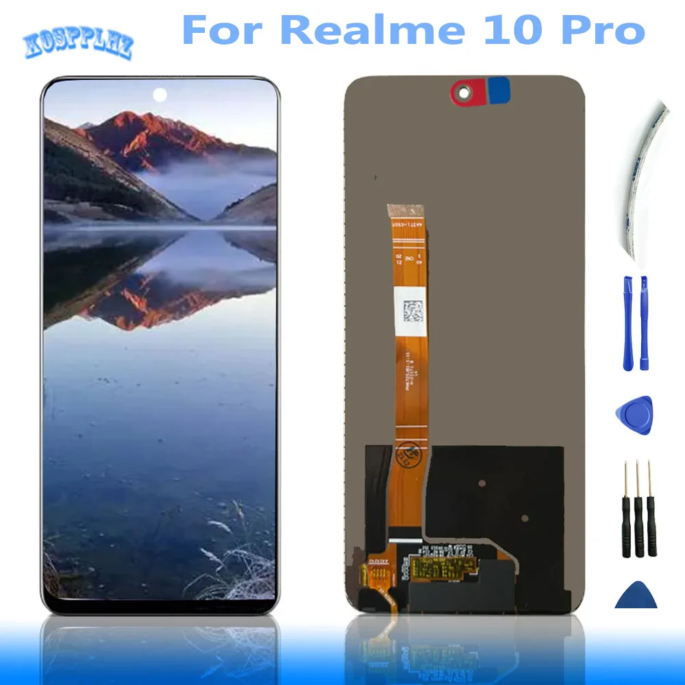 6,72 "Новый протестированный ЖК-дисплей для Realme 10 Pro RMX3663 RMX3660 RMX3661
6,72 "Новый протестированный ЖК-дисплей для Realme 10 Pro RMX3663 RMX3660 RMX3661