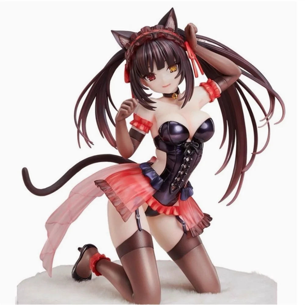 Аниме Date A Live: Токисаки Куруми, версия с кошачьими ушками. Коллекционная фигурка из ПВХ, игровая статуэтка, модель, игрушка, кукла, подарок, 17 см
Аниме Date A Live: Токисаки Куруми, версия с кошачьими ушками. Коллекционная фигурка из ПВХ, игровая статуэтка, модель, игрушка, кукла, подарок, 17 см