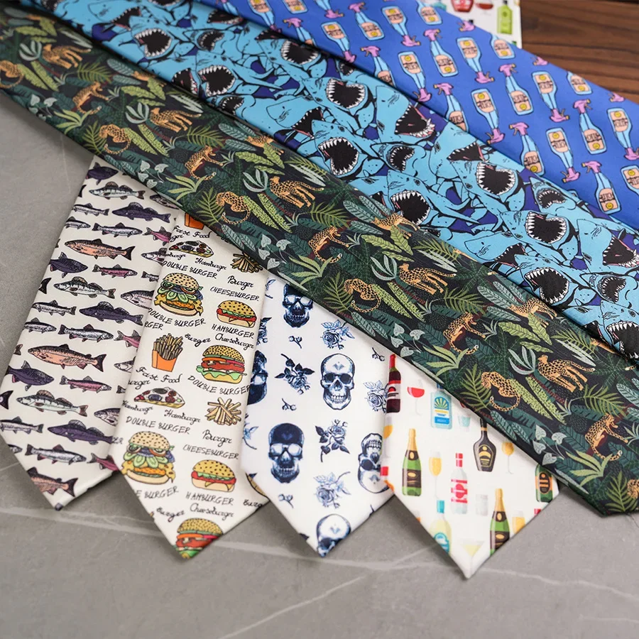 Creative men's and women's Instagram casual print hand tie 7.5cm fashionable date trendy accessories for direct supply
Creative men's and women's Instagram casual print hand tie 7.5cm fashionable date trendy accessories for direct supply