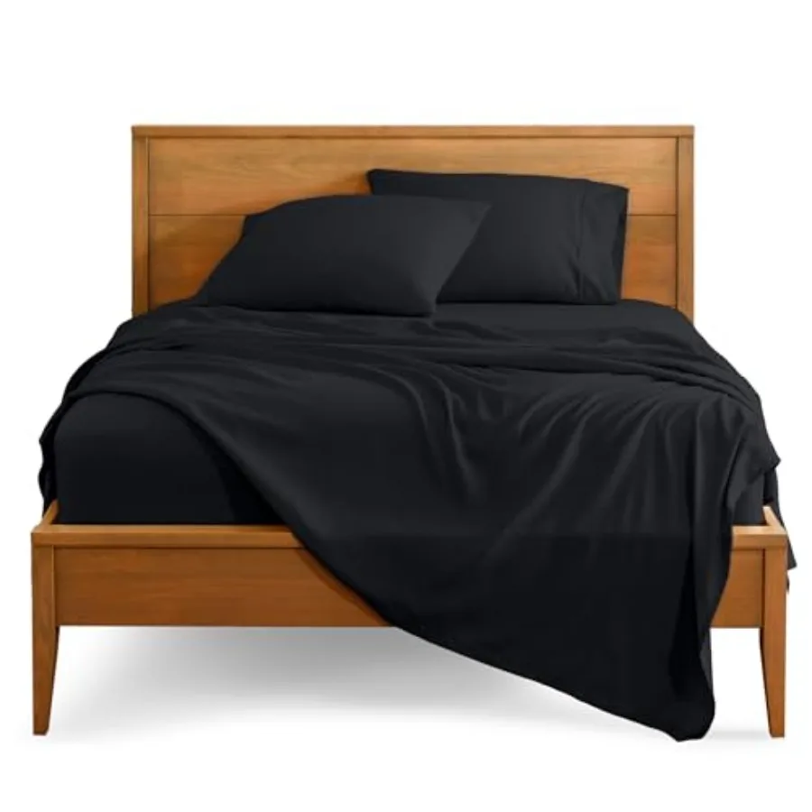 Sheet Set 00 UltraSoft Microfiber Bed Sheets Double Brushed Deep Pockets Easy Fit 4 Pcs Set Bedding Sheets and Pillowcases Blac
Sheet Set 00 UltraSoft Microfiber Bed Sheets Double Brushed Deep Pockets Easy Fit 4 Pcs Set Bedding Sheets and Pillowcases Blac