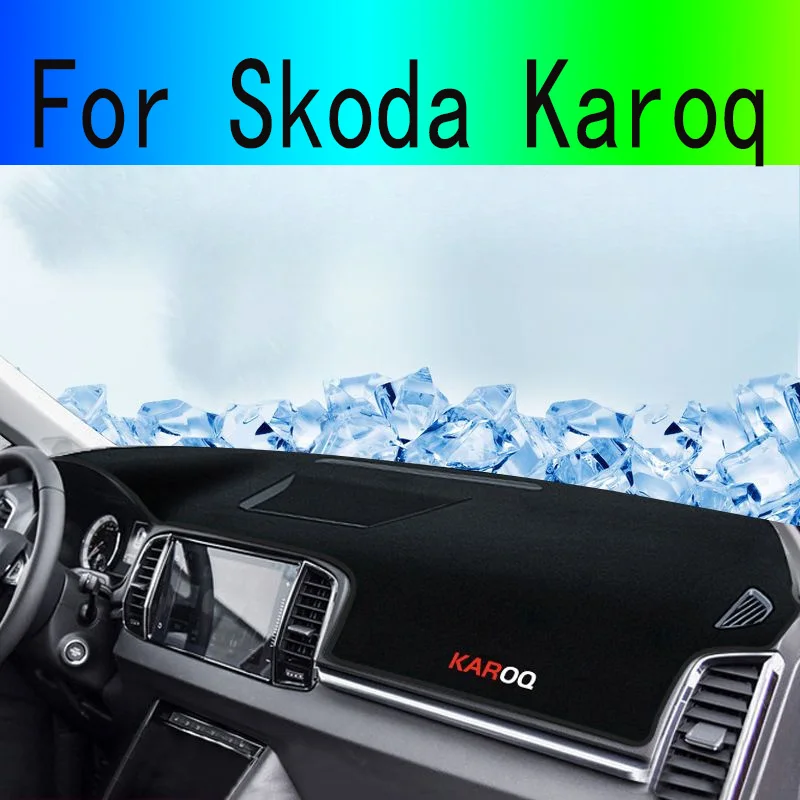 Для Skoda Karoq приборная панель автомобиля, избегайте света, солнцезащитный козырек, коврик, ковры, анти-УФ-аксессуары для интерьера, принадлежности для автомобиля
Для Skoda Karoq приборная панель автомобиля, избегайте света, солнцезащитный козырек, коврик, ковры, анти-УФ-аксессуары для интерьера, принадлежности для автомобиля