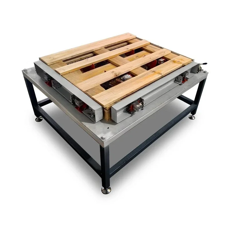 Wooden Pallet Nailing Workbench Pallet Production Line Wood Pallet Nailing Table Cheap Price
Wooden Pallet Nailing Workbench Pallet Production Line Wood Pallet Nailing Table Cheap Price