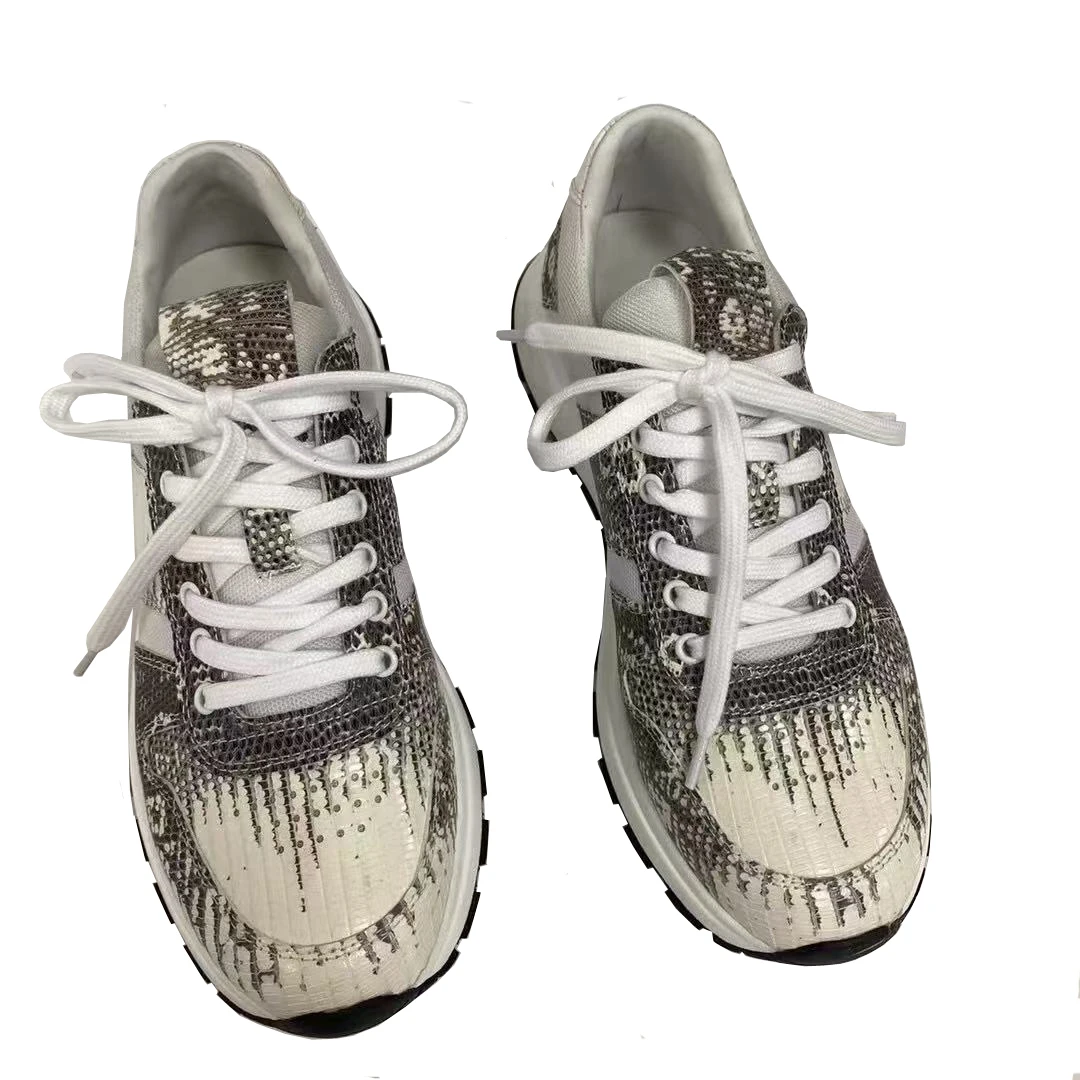 Новые мужские повседневные туфли Yingshang из кожи ящерицы, модные спортивные туфли для мужчин, молодежные туфли для студентов
Новые мужские повседневные туфли Yingshang из кожи ящерицы, модные спортивные туфли для мужчин, молодежные туфли для студентов