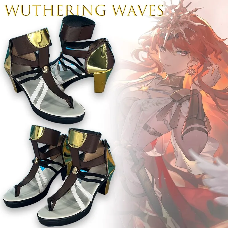 Женская обувь для косплея Wuthering Waves Augusta, ботинки с персонажами игры в стиле Лолиты для вечеринки, Хэллоуина, Рождества, аксессуар
Женская обувь для косплея Wuthering Waves Augusta, ботинки с персонажами игры в стиле Лолиты для вечеринки, Хэллоуина, Рождества, аксессуар