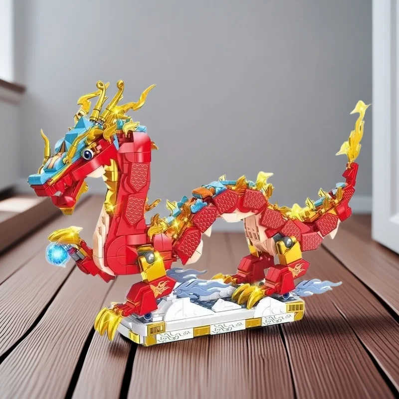 Building Blocks Auspicious Dragon Shines High On Auspicious Dragon Brings Blessings Chinese Style Assembly Toys Birthday Gifts
Building Blocks Auspicious Dragon Shines High On Auspicious Dragon Brings Blessings Chinese Style Assembly Toys Birthday Gifts