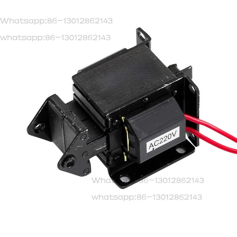 SA-2602 AC traction electromagnet 2KG stroke 15MM suction 19.6N pure copper push-pull type
SA-2602 AC traction electromagnet 2KG stroke 15MM suction 19.6N pure copper push-pull type