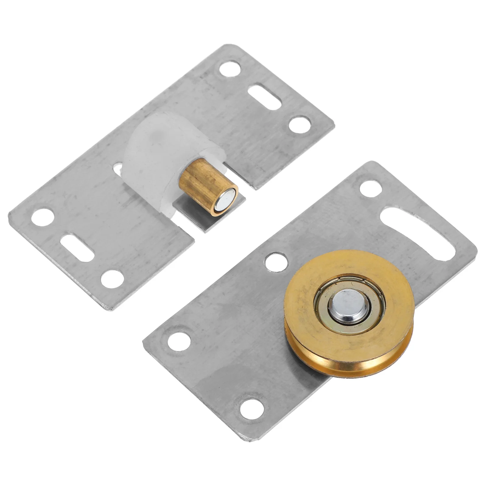1 Set Stainless Steel Sliding Door Rollers Smooth Quiet Operation For Wardrobe Cabinet Furniture Hardware Closet Door Wheels
1 Set Stainless Steel Sliding Door Rollers Smooth Quiet Operation For Wardrobe Cabinet Furniture Hardware Closet Door Wheels