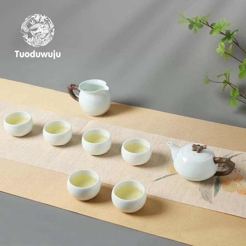 XH278 Chinese Style Tea Set Combination, Ceramic Set Tea Set, High-End Exquisite Tea Gift, Tea Making Kung Fu Tea Set
XH278 Chinese Style Tea Set Combination, Ceramic Set Tea Set, High-End Exquisite Tea Gift, Tea Making Kung Fu Tea Set