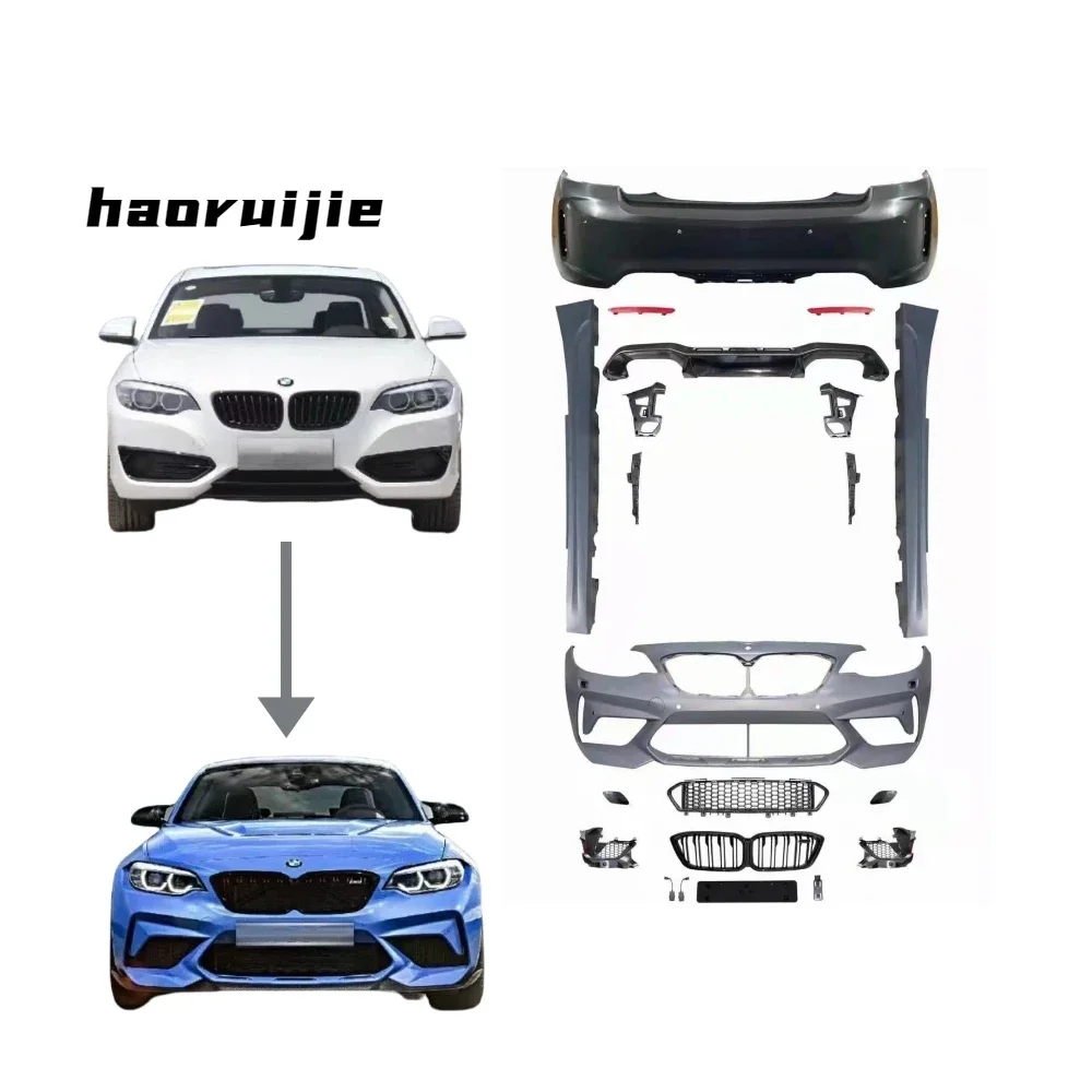 BR Modification Club F22 M2 BODYKIT For 2 Series F22 14-20 Modified M2C F87 Body Kit Front Bar Rear Bumper Autoparts Facelif
BR Modification Club F22 M2 BODYKIT For 2 Series F22 14-20 Modified M2C F87 Body Kit Front Bar Rear Bumper Autoparts Facelif