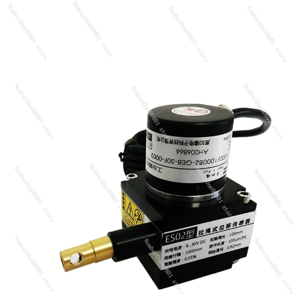 Pull wire displacement Pull rope sensor Pull wire Drawstring encoder Electronic ruler Precision type ( less than 1200mm stroke)
Pull wire displacement Pull rope sensor Pull wire Drawstring encoder Electronic ruler Precision type ( less than 1200mm stroke)